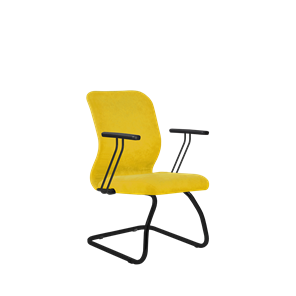 Кресло компьютерное SU-Mr-4/подл.109/осн.008 желтый в Армавире
