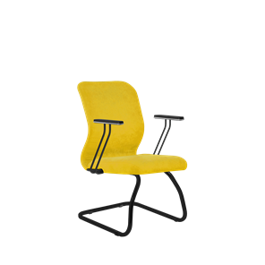 Офисное кресло SU-Mr-4/подл.110/осн.008 желтый в Краснодаре