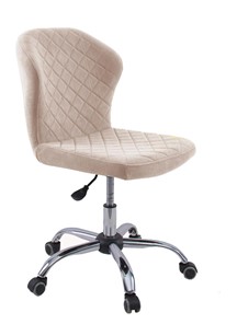 Кресло в офис KD-31, микровелюр B03 beige в Краснодаре