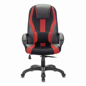Компьютерное кресло Brabix Premium Rapid GM-102 (экокожа/ткань, черное/красное) 532107 в Краснодаре