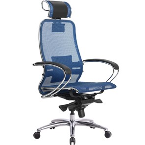 Офисное кресло Samurai S-2.04, синий в Краснодаре