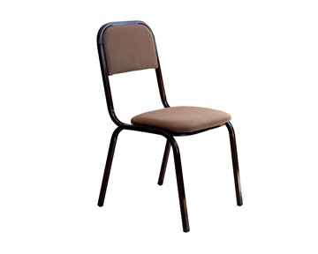 Офисный стул M2 См03, Ткань коричневая/Опоры черные в Армавире