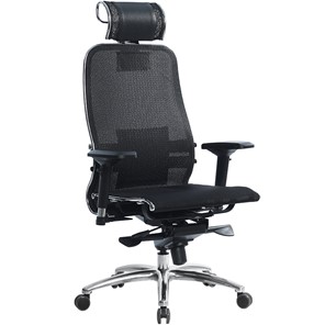 Кресло офисное Samurai S-3.04, черный плюс в Сочи