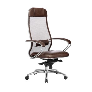 Офисное кресло Метта Samurai SL-1.04, темно-коричневый в Сочи