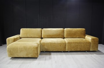 Угловой диван с оттоманкой Бостон 3510х1700 мм в Краснодаре