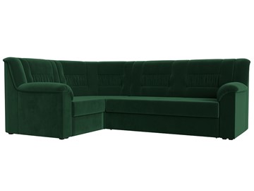 Угловой диван Карелия, Зеленый (Велюр) в Сочи