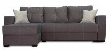 Угловой диван Fashion soft 210 (Uno grey + Brix latte) в Краснодаре