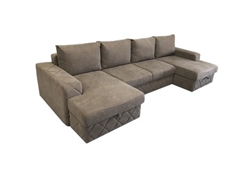 Угловой диван Лаки с двумя оттоманками в Сочи