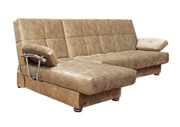 Угловой диван FLURE Home Милана 6 ДУ с хром. подлокотниками, НПБ в Новороссийске
