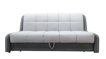 Прямой диван Аккордеон-Кант 1,55, полоска (ППУ) в Сочи