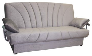 Прямой диван Hit-Divan Рио с металлическими подлокотниками в Краснодаре