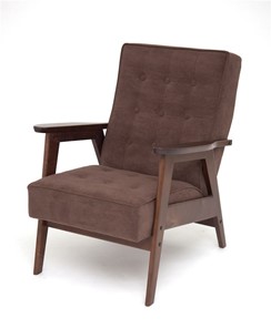 Кресло Элевуд Ретро (темный тон / RS32 - коричневый) в Сочи