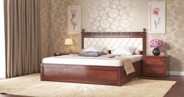 Спальная кровать Ричард 140*200 с основанием в Новороссийске