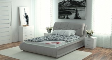 Двуспальная кровать с механизмом Сарма Сицилия 180х200 (с коробом) в Сочи