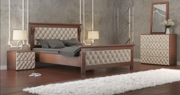 Кровать спальная СВ-Стиль Лидер 160*200 с основанием в Сочи