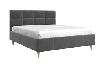 Кровать спальная Ханна 160х200 (Холодный Серый) с основанием в Армавире