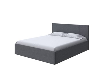 Кровать спальная Helix Plus 160х200, Рогожка (Savana Grey (серый)) в Краснодаре