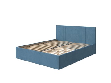 Кровать в спальню Helix Plus 180х200, Велюр (Monopoly Прованский синий (792)) в Сочи