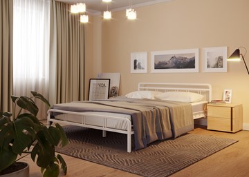 Кровать в спальню Леон, 1600, белый в Сочи
