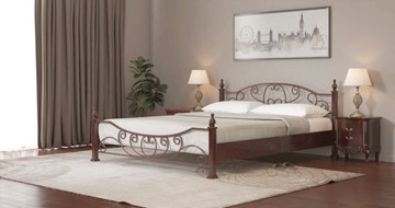 Кровать спальная СВ-Стиль Барон 160*200 с основанием в Сочи