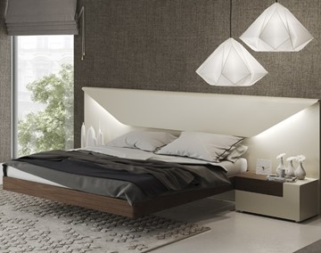 Кровать 1.5-спальная Elena с подсветкой (160x200) в Армавире