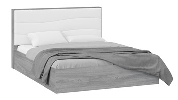 Кровать с механизмом ТриЯ Миранда тип 1 (Дуб Гамильтон/Белый глянец) в Армавире