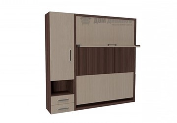 Кровать-шкаф трансформер Smart (ШЛ+К 1600), шкаф левый в Армавире