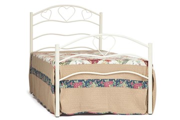 Кровать ROXIE 90*200 см (Single bed), белый (White) в Краснодаре