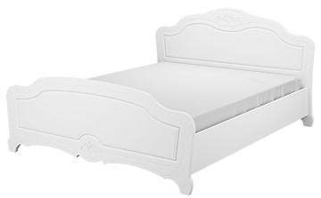 Кровать полутороспальная Лотос (Белый) 140х200 в Армавире