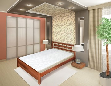 Спальная кровать Алина 140х200 с оcнованием в Краснодаре
