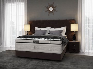 Кровать 2-спальная Style/Podium M 160х200, Флок (Велсофт Спелая слива) в Армавире