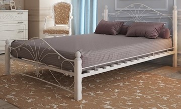 Кровать 2-х спальная Фортуна 1, 1600, белый/белый в Краснодаре