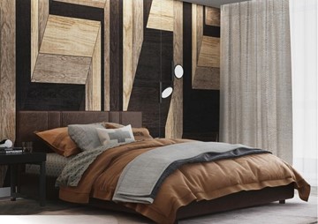 Двуспальная кровать Сарма Вена 160х200 (с основанием) в Сочи