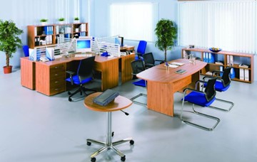 Набор мебели в офис Формула (ольха-европейская) в Сочи