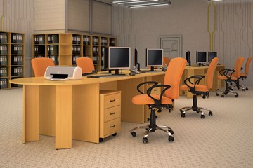 Офисный комплект мебели Классик рабочее место для опенспэйса (фрифло) в Армавире