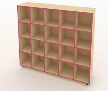 Шкаф для горшков ШГН-20 кромка розовая в Сочи