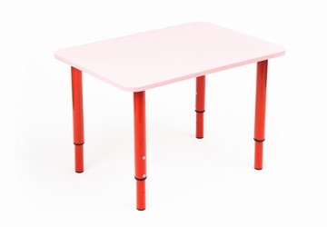 Растущий стол Кузя (Розовый,Красный) в Краснодаре