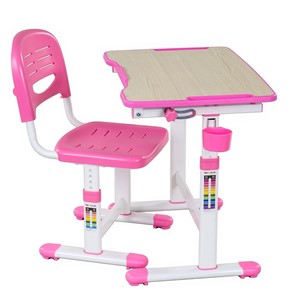 Растущий стол и стул Piccolino II Pink в Сочи