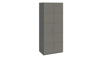 Шкаф Наоми с 2-мя дверями, цвет Фон серый, Джут  СМ-208.07.03 в Краснодаре