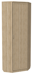 Шкаф 402 угловой со штангой, цвет Дуб Сонома в Сочи