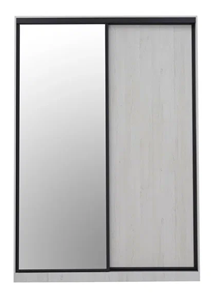 Шкаф с зеркалом Винтер-6.16, винтерберг/темно-серый в Краснодаре