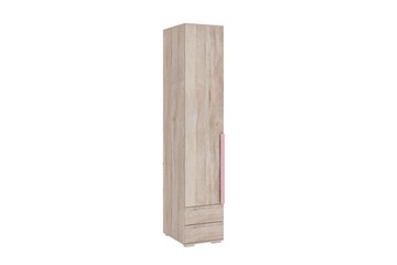 Шкаф одностворчатый с ящиками Лайк 54.01, дуб мария/роуз в Армавире