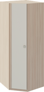 Угловой шкаф Глэдис М21 (Шимо светлый/Белый текстурный) в Армавире
