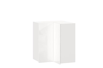 Шкаф кухонный угловой Шервуд, ЛД 281.500.000.169, белый/белый глянец в Сочи