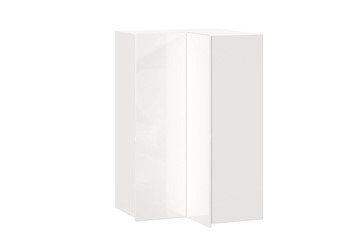Шкаф кухонный угловой высокий Шервуд, ЛД 281.570.000.170, белый/белый глянец в Сочи