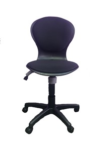 Детское крутящееся кресло LB-C 03, цвет черный в Сочи