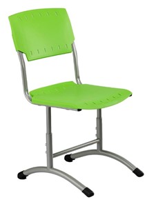 Детский стул регулируемый Отличник.3 5-7, Салатовый RAL 6038/Светло-серый в Сочи