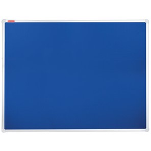 Доска  для объявлений c текстильным покрытием для объявлений 60х90 см синяя, ГАРАНТИЯ 10 ЛЕТ, РОССИЯ, BRAUBERG, 231700 в Армавире