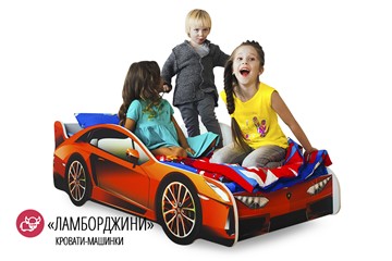 Детская кровать-машина Lamborghini в Краснодаре - предосмотр 4