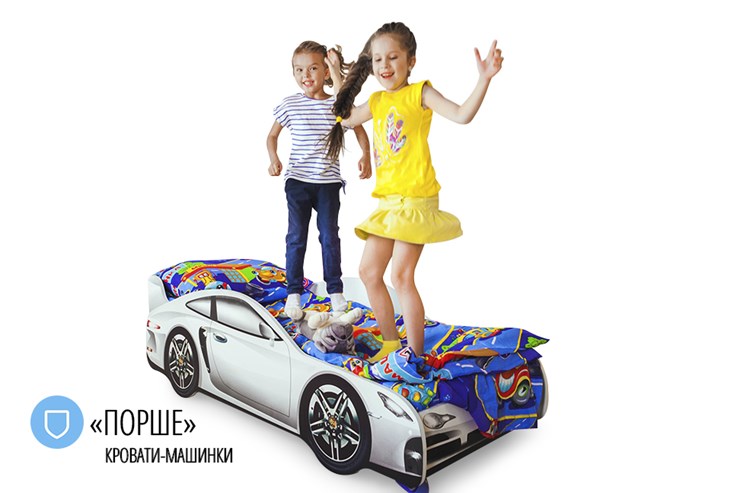 Детская кровать-машина Porsche в Краснодаре - изображение 4